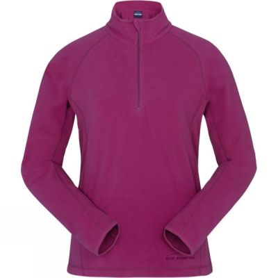 Fleece Blue Mountain Micro Mujer Burdeos - Chile BUI273185